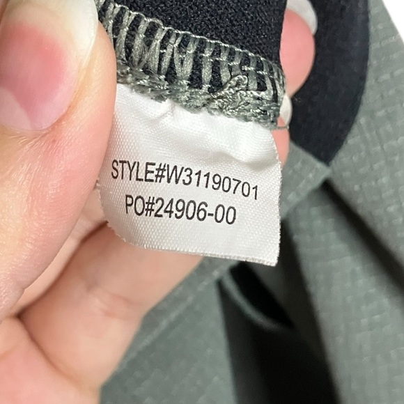 Prana Hybridizer Shorts Gorpcore Outdoors Elastic Waist Comfort Mid Rise Gray M - Picture 6 of 8